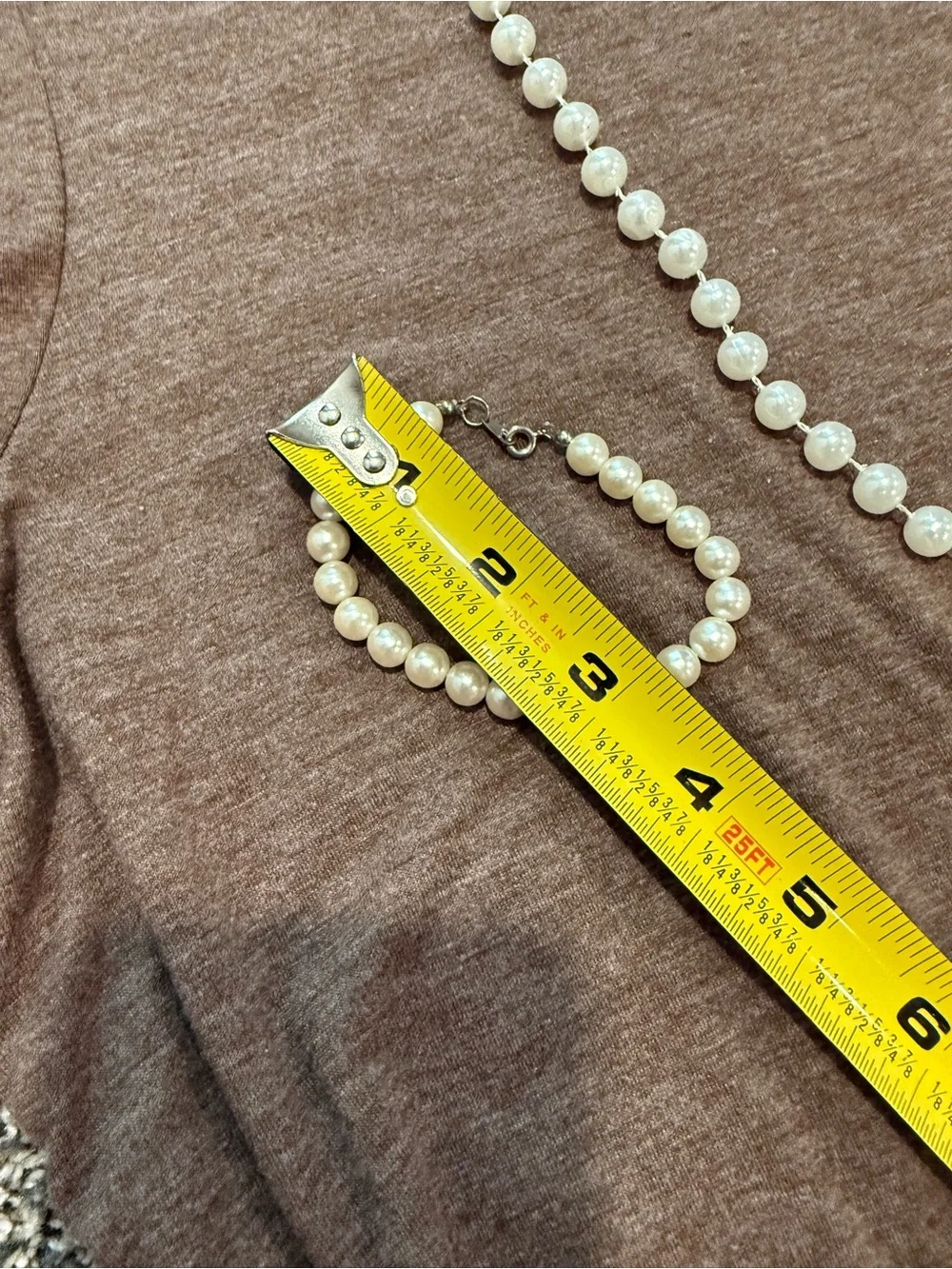 White Pearl Necklace and Bracelet Set